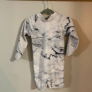 Marble Black & White Wetsuit
